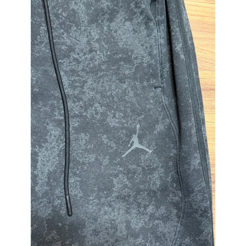 Nike Jordan Dri-FIT Sport Air Fleece Black Camo Jogger Pants (FN5844-010) Sz XL